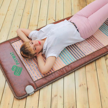 PHYMAT Amethyst + Multi-Crystal Far-Infrared Heating Therapy Mat — 67